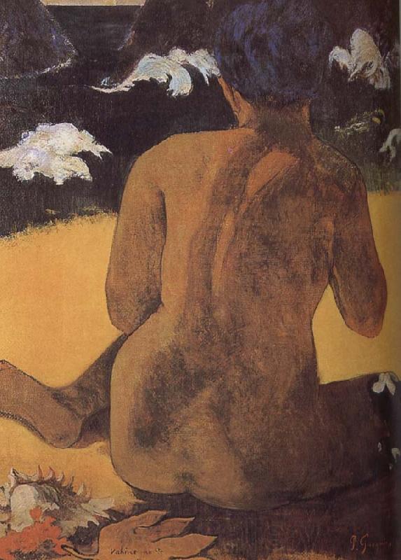 Paul Gauguin Beach woman France oil painting art